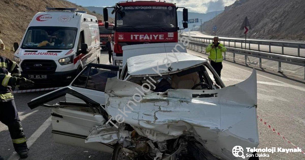 "Denizli Honaz Tüneli Çıkışında Feci Kaza: 1 Kişi Hayatını Kaybetti" başlıklı haber için fotorealist
