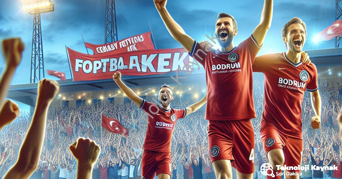 "Bodrum FK Evinde Şov Yaptı: Çorum FK Karşısında 4-0'lık Net Galibiyet" başlıklı haber için fotoreal