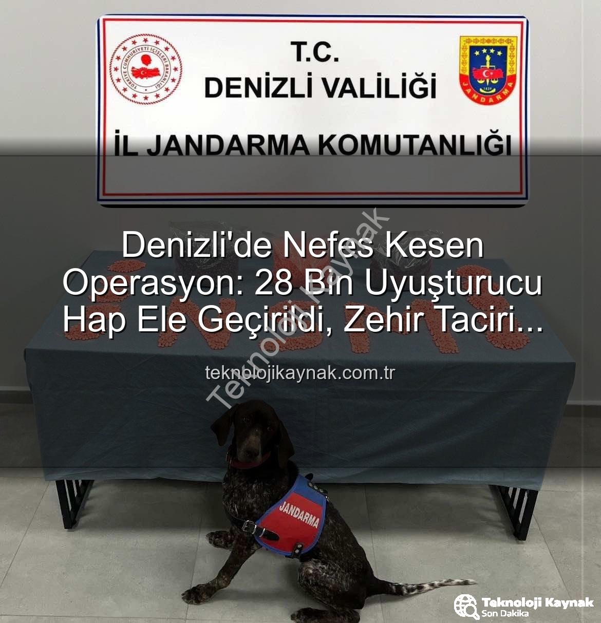 uyuşturucu hap - Denizli'de Nefes Kesen Operasyon: 28 Bin Uyuşturucu Hap Ele Geçirildi, Zehir Taciri Tutuklandı