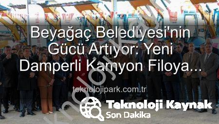 Beyağaç Belediyesi’nin Gücü Artıyor: TBB’den Hibe Edilen Yeni Damperli Kamyonet Filoya Katıldı