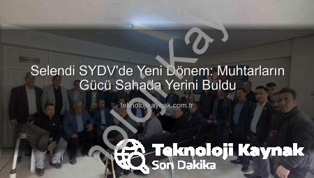 Selendi SYDV’de Yeni Dönem: Muhtarların Gücü Sahada Yerini Buldu