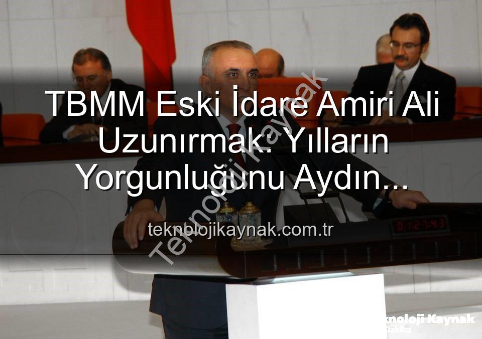 Ali Uzunırmak - TBMM Eski İdare Amiri Ali Uzunırmak: Yılların Yorgunluğunu Aydın Topraklarında Tarımla Atıyor