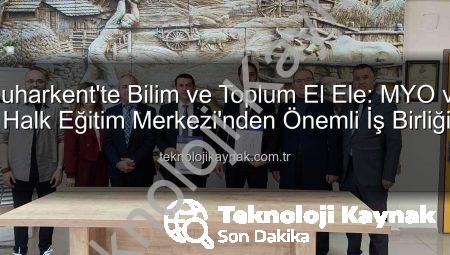 Buharkent’te Bilim ve Toplum El Ele: MYO ve Halk Eğitim Merkezi’nden Önemli İş Birliği