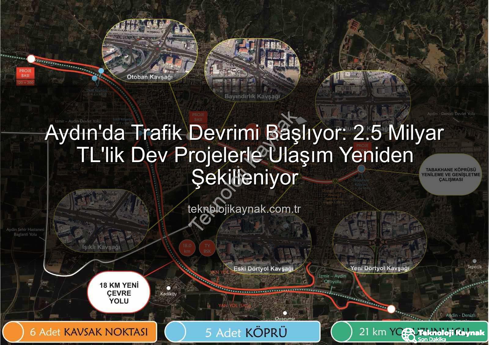 Aydın trafik sorunu - Aydın'da Trafik Devrimi Başlıyor: 2.5 Milyar TL'lik Dev Projelerle Ulaşım Yeniden Şekilleniyor